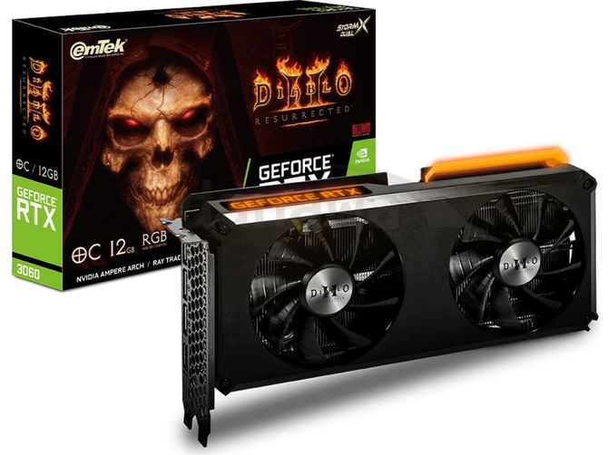 EMTEK GeForce RTX 3060 i GeForce RTX 3070 Ti - nowe karty graficzne w wersjach inspirowanych grą Diablo II Resurrected [1]