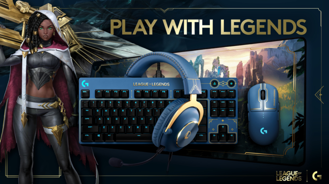 Logitech G oraz Riot Games prezentują akcesoria gamingowe League of Legends. Pełen zestaw dla grających w LoL-a [1]
