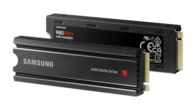 Samsung 980 PRO - Ceniony SSD doczekał się wersji z fabrycznym radiatorem, która dedykowana jest konsolom Sony Playstation 5  [1]