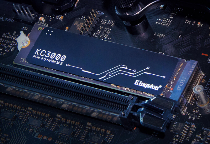 Kingston KC3000 - Amerykanie szykują SSD M.2 PCIe 4.0 x4 o wydajności do 7000 MB/s z grafenowym odpromiennikiem ciepła [1]