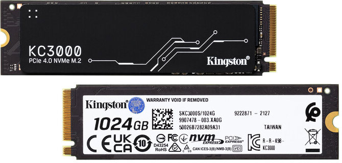Kingston KC3000 - Amerykanie szykują SSD M.2 PCIe 4.0 x4 o wydajności do 7000 MB/s z grafenowym odpromiennikiem ciepła [2]