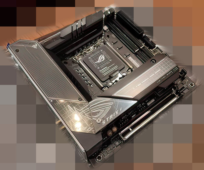 ASUS ROG STRIX Z690-I GAMING WiFi - miniaturowa płyta główna dla procesorów Intel Alder Lake na pierwszych zdjęciach [2]