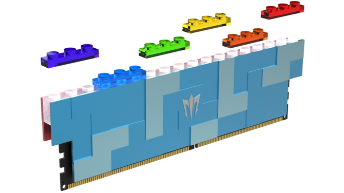 GALAX GAMER DDR5 - Nadciągają moduły RAM w standardzie DDR5, które będą kompatybilne z... klockami LEGO  [1]