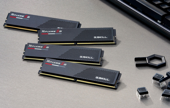 G.SKILL Ripjaws S5 - Seria niskoprofilowych modułów RAM DDR5 o stonowanym wyglądzie i z taktowaniem do 6000 MHz  [1]