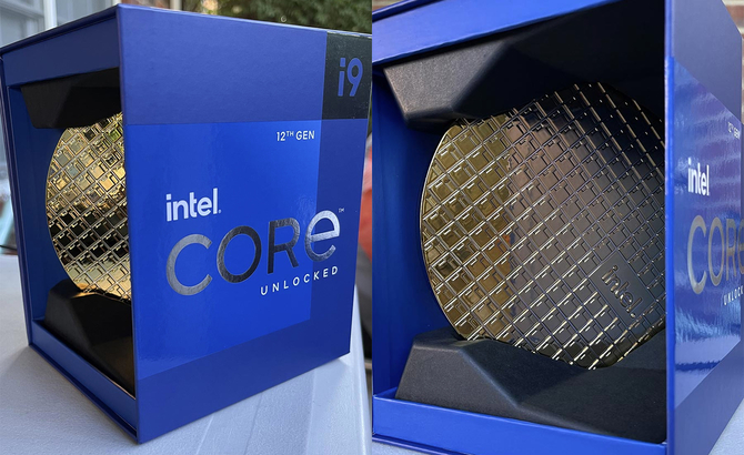 Intel Core i9-12900K - Flagowy model rodziny Alder Lake doczekał się wyjątkowego opakowania z imitacją wafla krzemowego  [1]