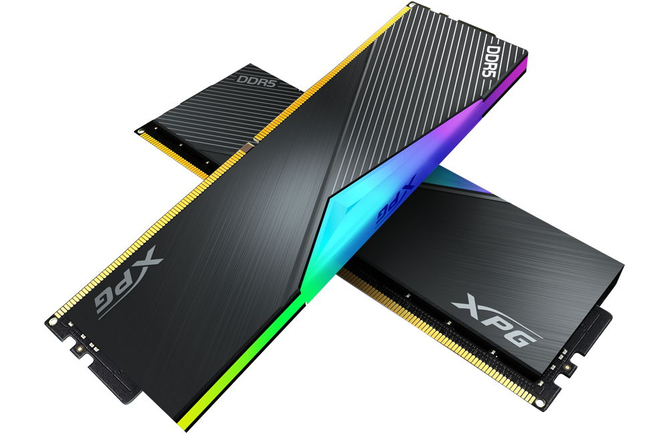 ADATA XPG LANCER - Tajwańskie moduły RAM DDR5 z podświetleniem RGB LED oraz taktowaniem do 6000 MHz  [1]
