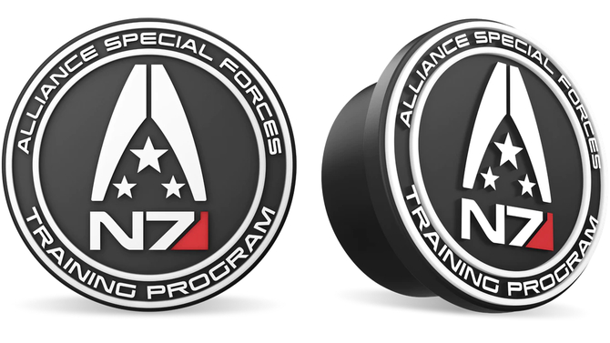 NZXT Mass Effect Puck - Uniwersalny magnetyczny uchwyt na słuchawki dla fanów gier z komandorem Shepardem  [1]