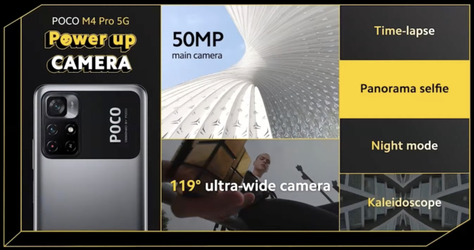POCO M4 Pro 5G oficjalnie: MediaTek Dimensity 810, głośniki stereo oraz zgodność z peltą DCI-P3 [6]