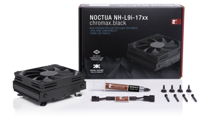 Noctua NH-L9i-17xx i NA-FD1 - Niskoprofilowe chłodzenia dla procesorów Intel Alder Lake-S oraz piankowe tunele powietrzne [1]