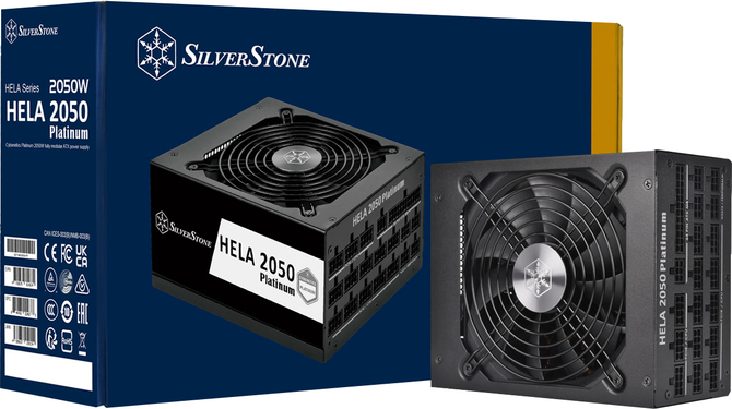 SilverStone Hela 2050 Platinum - W pełni modularne zasilacze o mocy 2050 W, z wysoką sprawnością oraz kompaktową obudową [1]