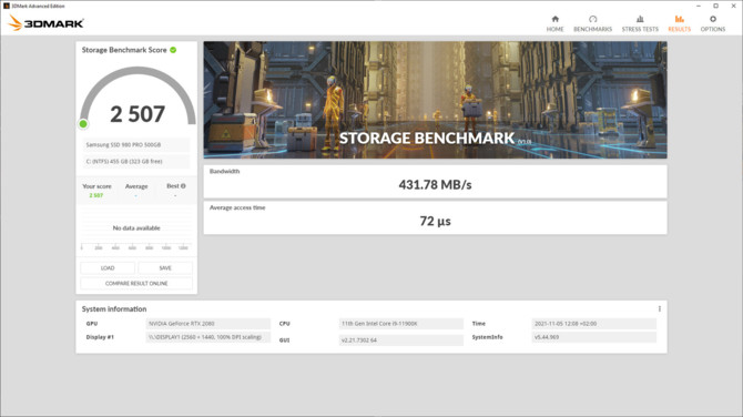 UL Benchmark prezentuje test 3DMark Storage Benchmark, tym razem sprawdzający wydajność nośników SSD oraz hybryd [4]
