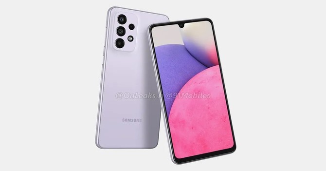 Samsung Galaxy A33 5G en primeras representaciones.  Es un teléfono inteligente de gama media muy atractivo, pero tiene un gran inconveniente.
