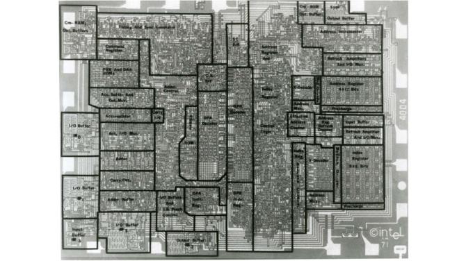 Intel 4004 - mija 50 lat od stworzenia pierwszego, komercyjnego mikroprocesora producenta o rewolucyjnym rozmiarze [2]