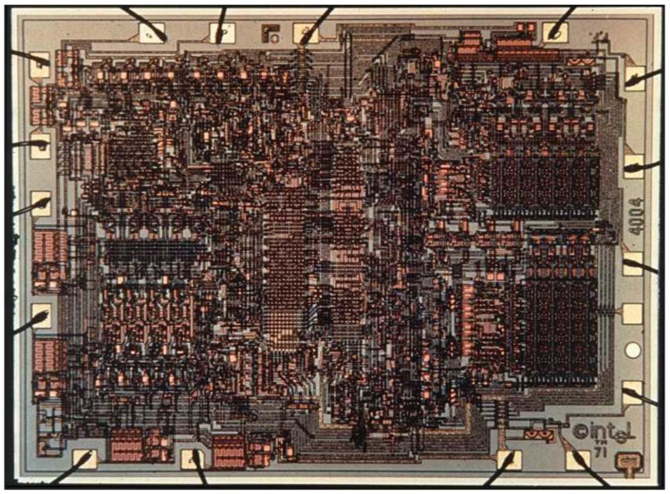 Intel 4004 - mija 50 lat od stworzenia pierwszego, komercyjnego mikroprocesora producenta o rewolucyjnym rozmiarze [3]