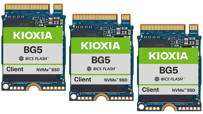 KIOXIA BG5 - Niewielkie nośniki typu M.2 2230 z interfejsem PCI Express 4.0. Idealne SSD dla konsoli Valve Steam Deck? [1]