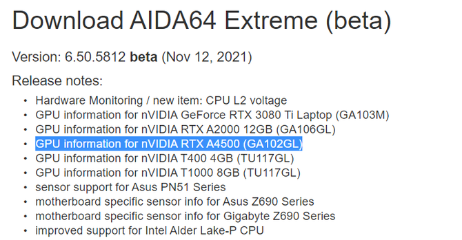 NVIDIA RTX A4500 - firma przygotowuje jeszcze jedną, profesjonalną kartę graficzną opartą na architekturze Ampere [3]