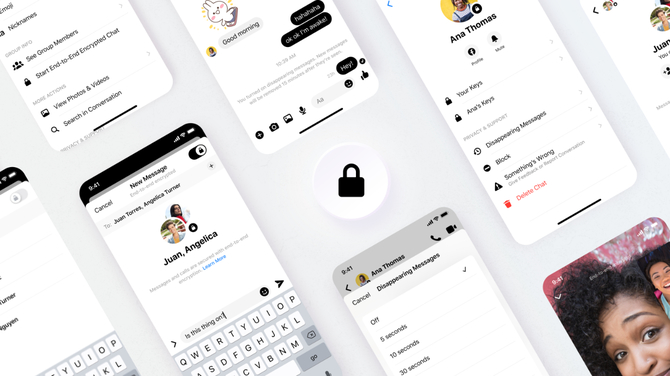 Meta: domyślne szyfrowanie end-to-end dla aplikacji Messenger i Instagram najwcześniej w 2023 roku [1]