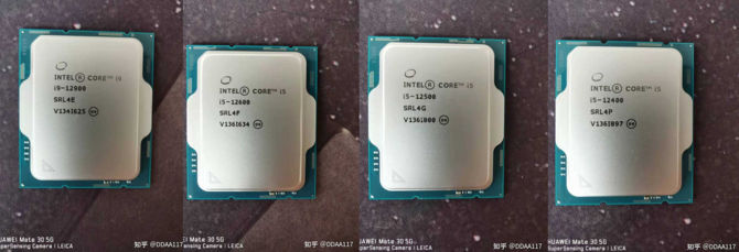 Intel Alder Lake - zdjęcia oraz specyfikacja procesorów Core 12. generacji z zablokowanym mnożnikiem [2]