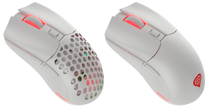Premiera Genesis Zircon X - unikatowa mysz powstała na dziesięciolecie marki. Pixart PMW 3370 i bogate wyposażenie [1]