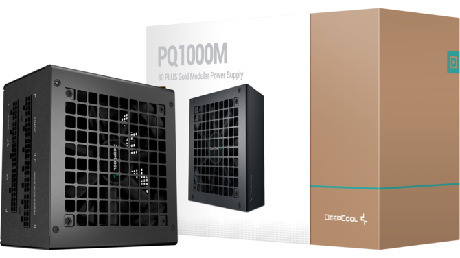Deepcool PQ-M - W pełni modularne zasilacze o mocy do 1000 W, z certyfikatem 80 PLUS Gold oraz całkiem wysokimi cenami [1]