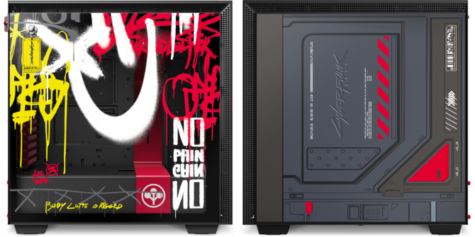 NZXT H710i Cyberpunk 2077 - Unikalna i droga obudowa komputerowa z akcesoriami dla fanów gry od CD Projekt Red  [2]