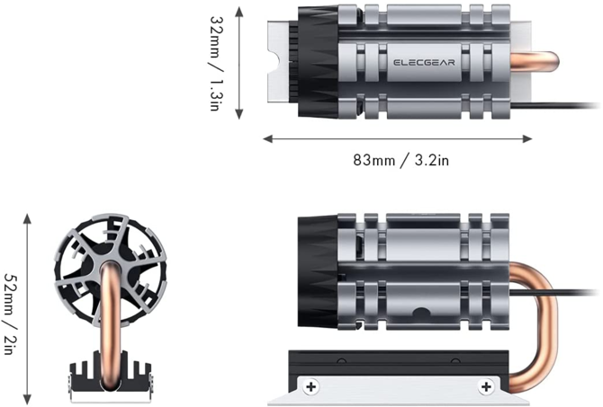 ElecGear M11 - Aktywne chłodzenie dla nośników półprzewodnikowych obiecujące spadek temperatur o 25°C  [3]