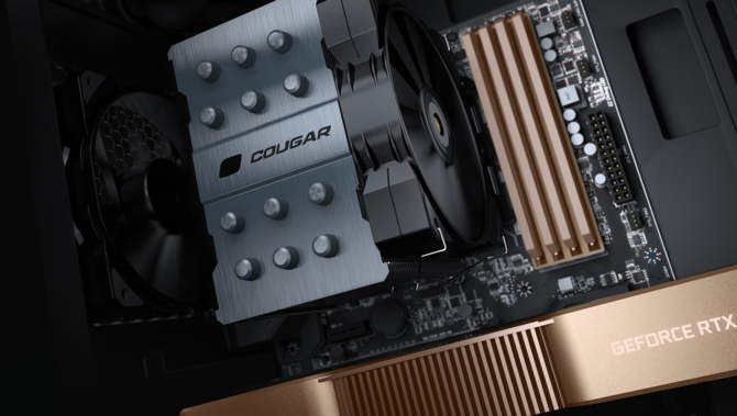 Cougar Forza 85 - Wieżowy cooler klasy premium o wadze 1,2 kilograma dla odblokowanych procesorów Intel Alder Lake-S  [1]