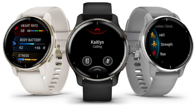 Garmin Venu 2 Plus zaprezentowany na CES 2022. Kompletny smartwatch umożliwiający rozmowy głosowe [1]