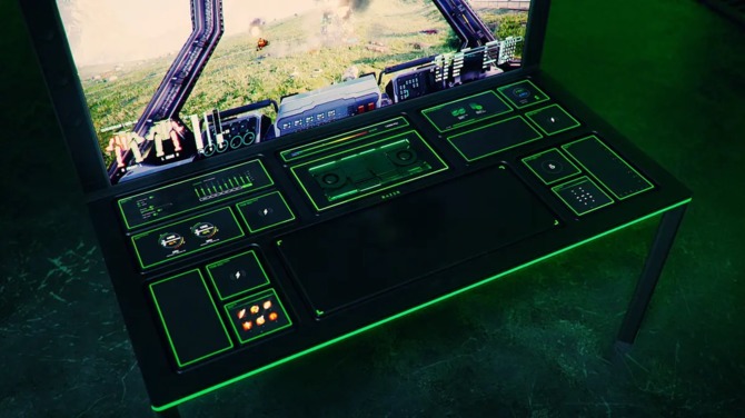 Razer Project Sophia to nietypowe, modułowe biurko dla graczy z wbudowanym ekranem o 77 calach. Istne szaleństwo [3]