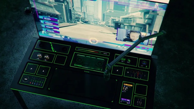 Razer Project Sophia to nietypowe, modułowe biurko dla graczy z wbudowanym ekranem o 77 calach. Istne szaleństwo [5]