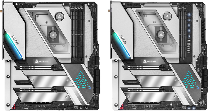 ASRock Z690 AQUA i AQUA OC - Wyjątkowe płyty główne stworzone z myślą o fanach chłodzenia cieczą i ekstremalnego podkręcania [2]