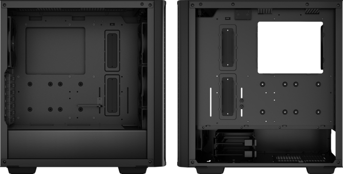 Deepcool CK500 i CK560 - Dwie nowe obudowy dostępne w bieli i czerni oraz w wersji z przewiewnym lub zabudowanym frontem [2]