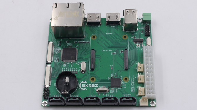 Axzez Interceptor - Niewielka płyta główna za 99 USD dla Raspberry Pi CM4, która idealnie nadaje się na domowy NAS lub switch [1]