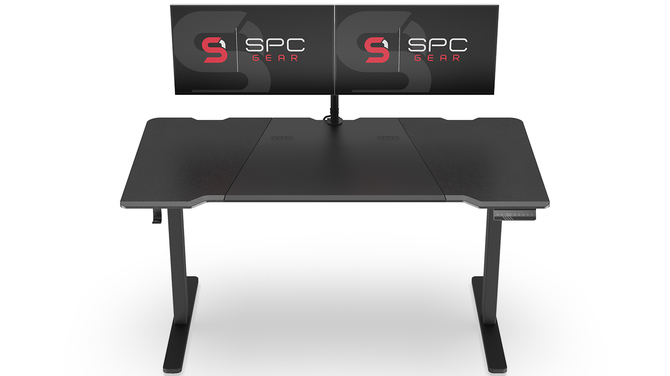 SPC Gear GD700 i GD700E – nowe biurka dla graczy z przestronnym blatem i regulowaną wysokością [1]