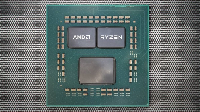 AMD Ryzen 7 5800GX - procesor Ryzen z chipletem Zen 3 oraz układem NAVI 24. W sieci pojawił się nietypowy koncept procesora [1]