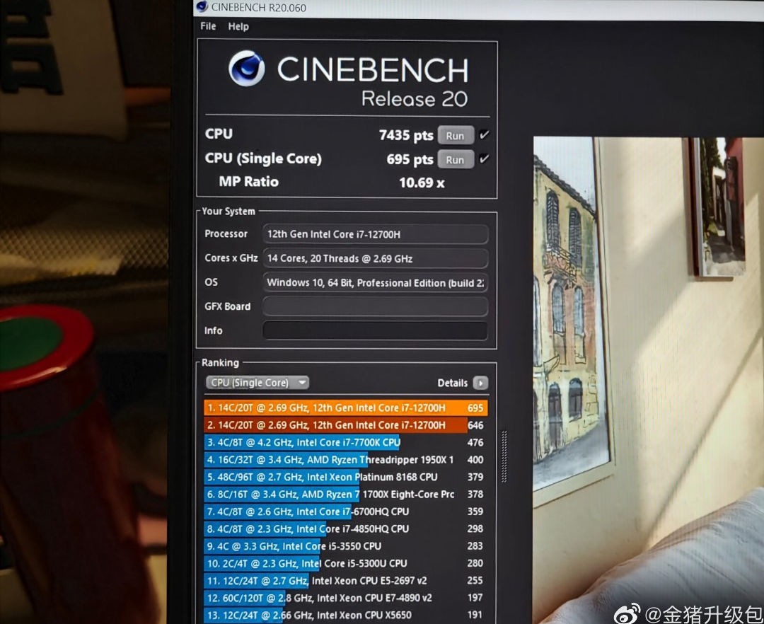 Intel Core i5-12500H oraz Core i7-12700H - nowe testy procesorów Alder ...