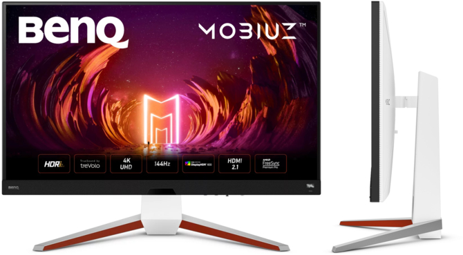 BenQ MOBIUZ EX3210U - 32-calowy monitor skierowany do fanów rozrywki w rozdzielczości 4K i przy częstotliwości odświeżania 144 Hz  [2]