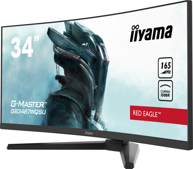 iiyama G-Master GB3467WQSU-B1 - Zakrzywiony, 34-calowy monitor z matrycą UWQHD i częstotliwością odświeżania 165 Hz  [2]