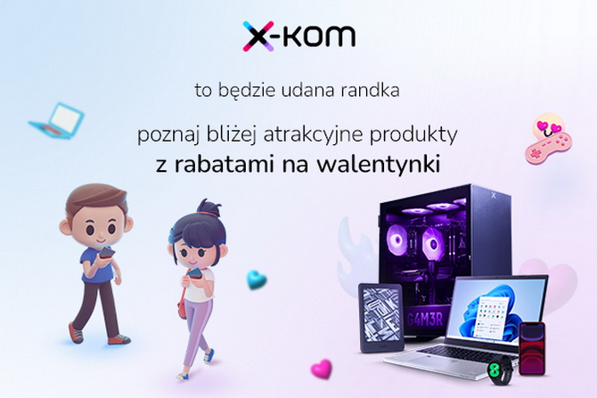 Tańsze karty graficzne, procesory, dyski SSD, zasilacze i płyty główne w sklepach x-kom. Jest też promocja na smartfony i telewizory [nc1]