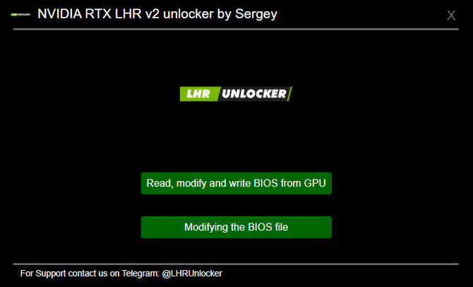 NVIDIA RTX LHR BIOS v2 Unlocker - nieoficjalna modyfikacja BIOS-u kart graficznych Ampere dezaktywuje mechanizm LHR [2]