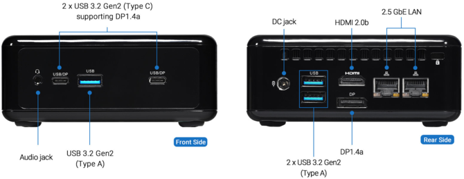 ASRock NUC 1200 - miniaturowy zestaw komputerowy z procesorami 12. generacji Intel Alder Lake-P, w tym Core i7-1260P [4]