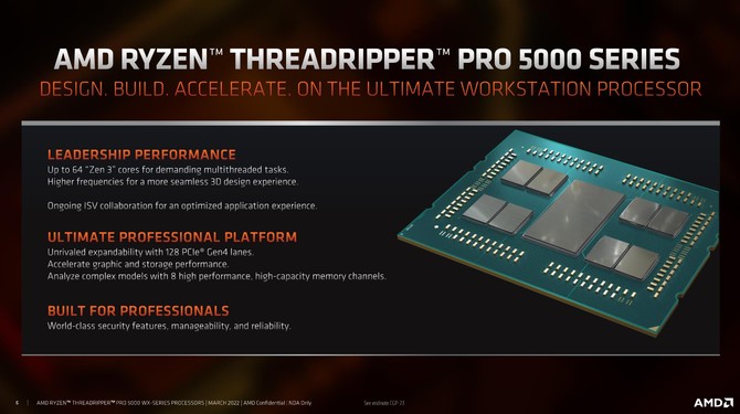 AMD Ryzen Threadripper PRO 5000WX - premiera procesorów Zen 3 dla platform  HEDT. Specyfikacja techniczna topowych układów [2]