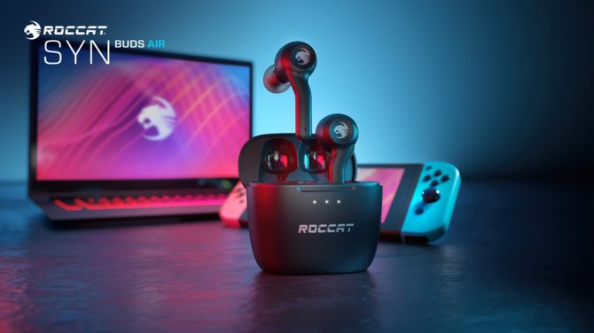 Roccat Syn Buds Air i Turtle Beach Scout Air - nowe bezprzewodowe słuchawki TWS zoptymalizowane pod gaming [1]