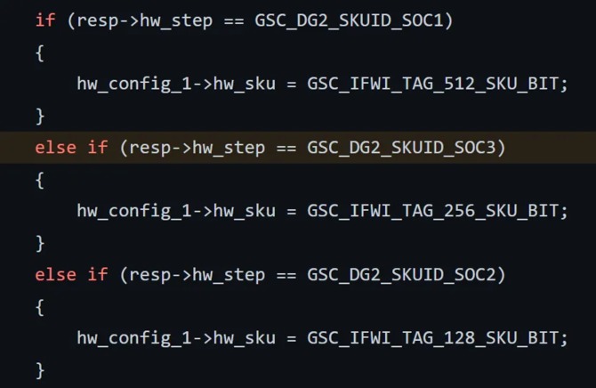 Intel ARC Alchemist - najnowsze pliki producenta wskazują na obecność trzeciego układu graficznego Xe-HPG [2]