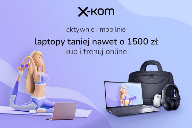 W x-kom kupisz taniej laptopy gamingowe i biurowe. Jest też promocja na monitory, klawiatury, fotele i smartfony [nc1]