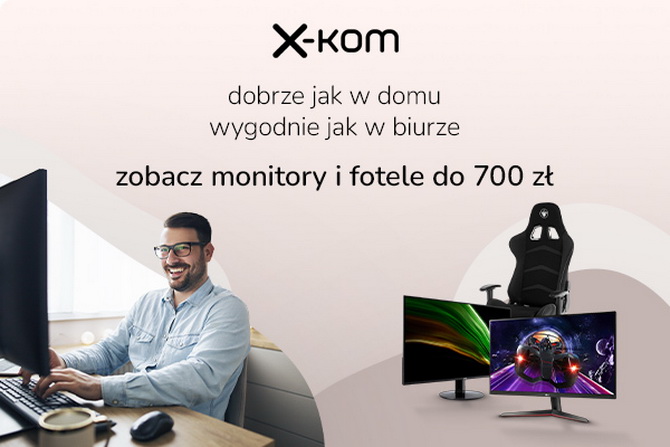 W x-kom kupisz taniej laptopy gamingowe i biurowe. Jest też promocja na monitory, klawiatury, fotele i smartfony [nc1]