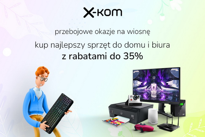 W x-kom kupisz taniej laptopy gamingowe i biurowe. Jest też promocja na monitory, klawiatury, fotele i smartfony [nc1]