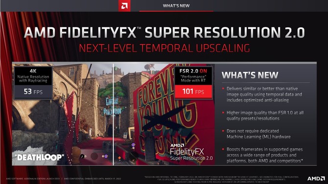 AMD Radeon Super Resolution oraz FidelityFX Super Resolution 2.0 - nadchodzą dwie nowe techniki upscalingu obrazu od AMD [13]