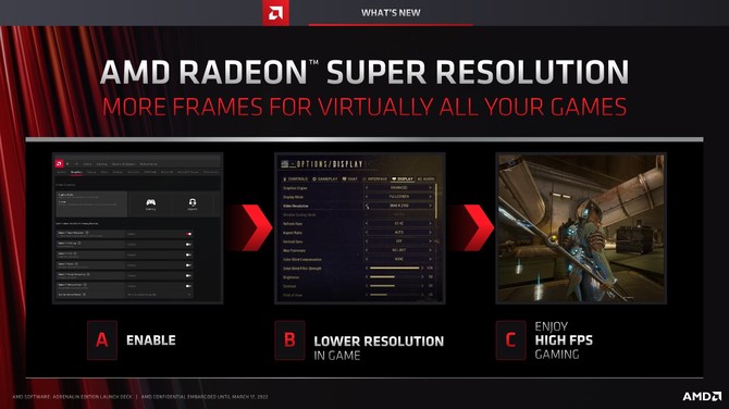 AMD Radeon Super Resolution oraz FidelityFX Super Resolution 2.0 - nadchodzą dwie nowe techniki upscalingu obrazu od AMD [5]