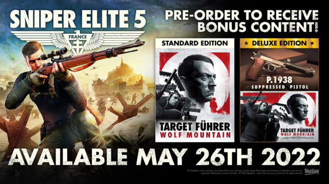 Sniper Elite 5 z datą premiery. Znamy też ceny, wymagania sprzętowe i zawartość Edycji Deluxe [3]